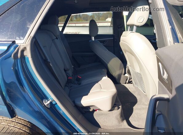 WA1EVAF13MD027425 2021 AUDI Q8 Blue VIN კოდის სტიკერის ხედი