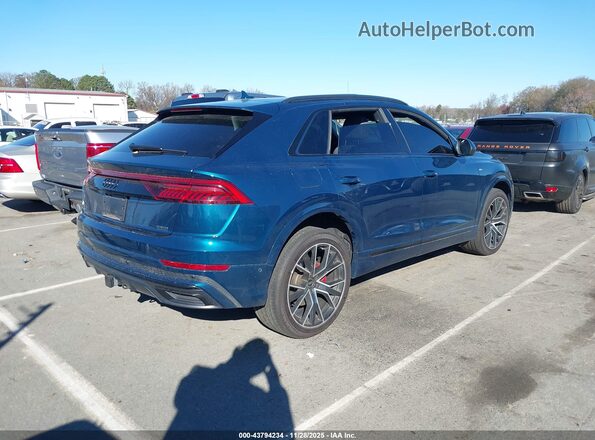 WA1EVAF13MD027425 2021 AUDI Q8 Blue უკანა მარჯვენა