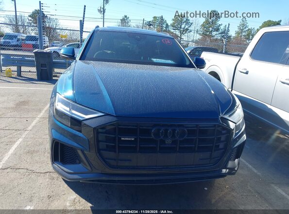 WA1EVAF13MD027425 2021 AUDI Q8 Blue ხელსაწყოთა პანელის ხედი
