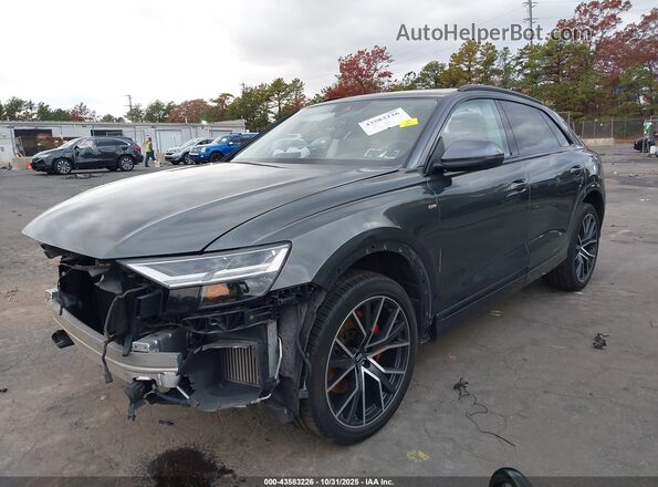 WA1EVAF15LD003304 2020 AUDI Q8 Gray Front left