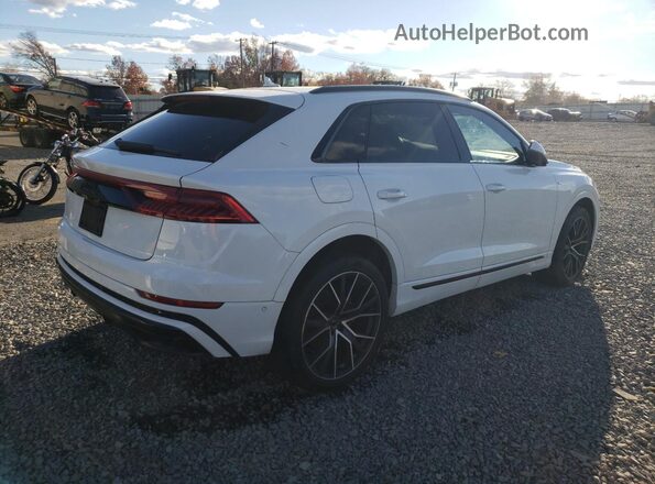 WA1EVAF15MD013980 2021 AUDI Q8 White Հետևի աջ