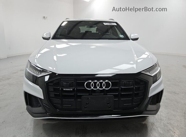 WA1EVAF16MD003474 2021 AUDI Q8 White Widok z przodu