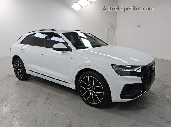 WA1EVAF16MD003474 2021 AUDI Q8 White Przód prawy