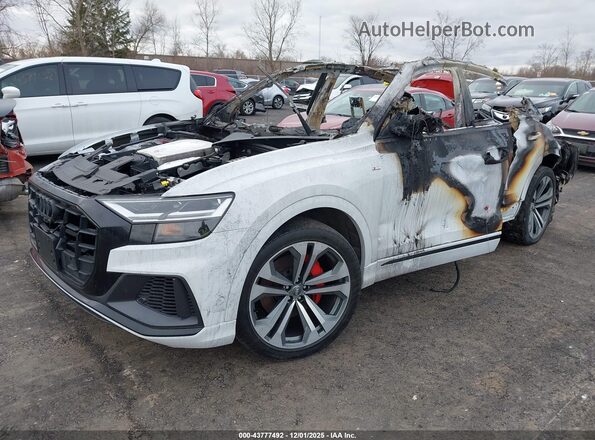 WA1EVAF16MD020176 2021 AUDI Q8 White Front left