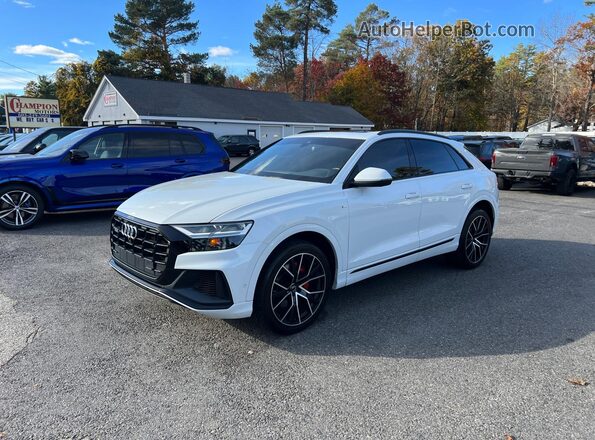 WA1EVAF17LD026020 2020 AUDI Q8 White Rear left