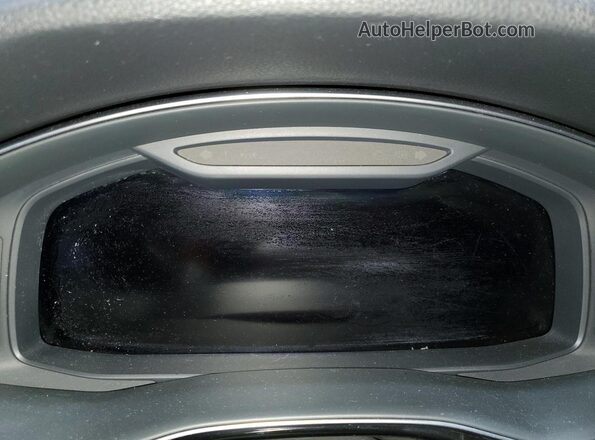 WA1EVAF19LD015942 2020 AUDI Q8 Black Вид щитка приладів
