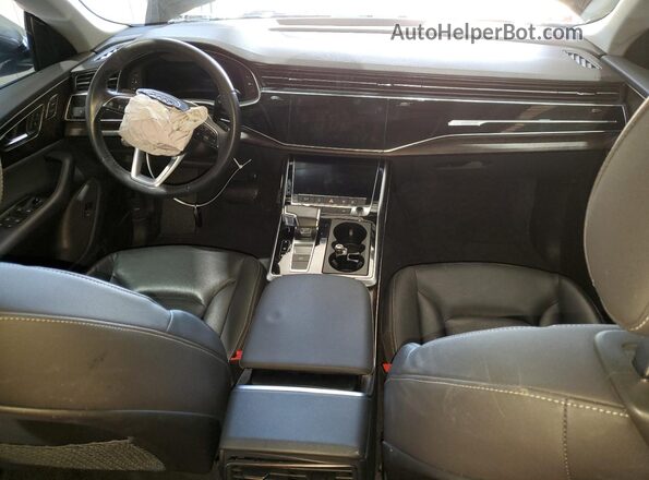 WA1EVAF19LD015942 2020 AUDI Q8 Black Вид панелі приладів