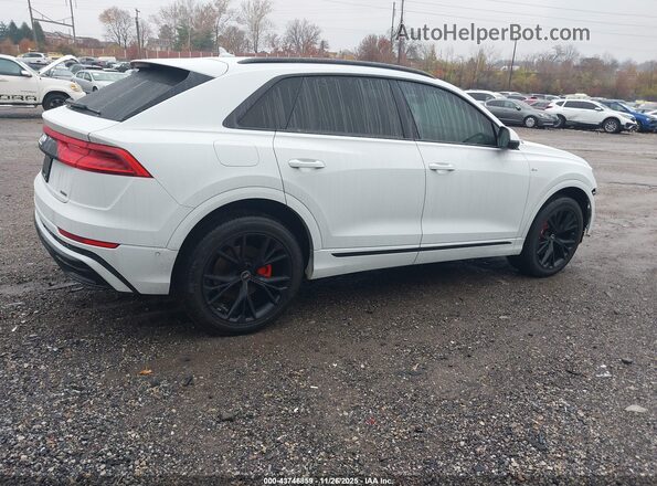 WA1EVBF12PD000825 2023 AUDI Q8 White უკანა მარჯვენა