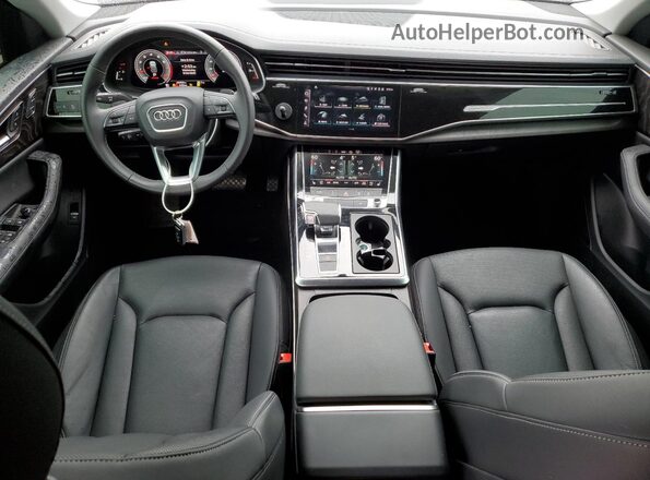 WA1EVBF14PD010787 2023 AUDI Q8 Black Вид панелі приладів