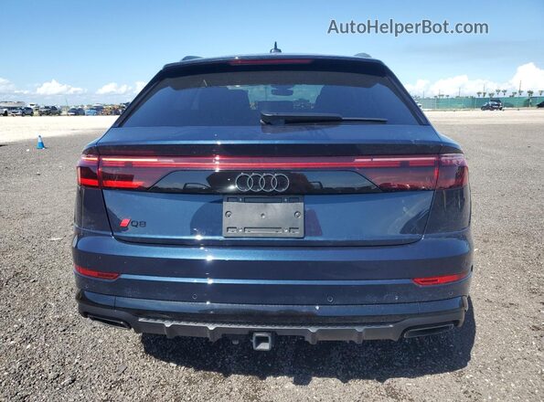 WA1EVBF16SD014722 2025 AUDI Q8 Blue Հետևի տեսք