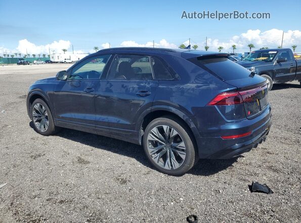 WA1EVBF16SD014722 2025 AUDI Q8 Blue Հետևի ձախ