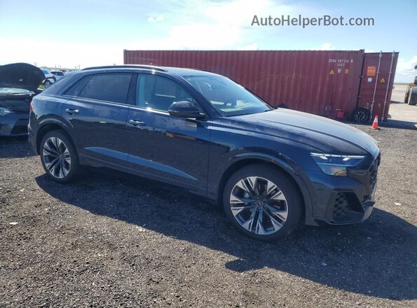 WA1EVBF16SD014722 2025 AUDI Q8 Blue Առջևի աջ