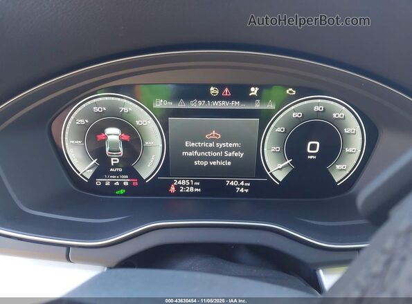 WA1F2AFY6R2054731 2024 AUDI Q5 White Vista de los asientos traseros