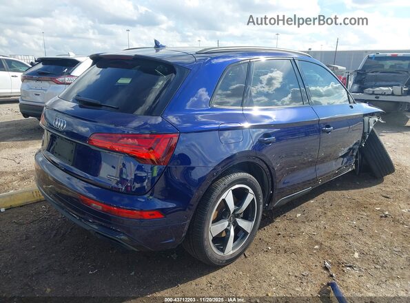 WA1FAAFY2N2014109 2022 AUDI Q5 Синий Задняя правая четверть