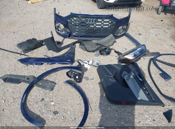 WA1FAAFY2N2014109 2022 AUDI Q5 Синий Вид щитка приборов