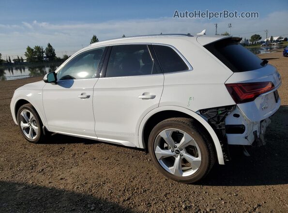 WA1FAAFY6M2094769 2021 AUDI Q5 White Trasero izquierdo