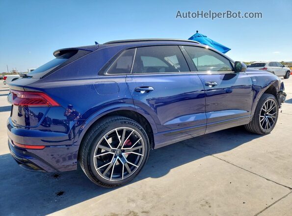 WA1FVAF10LD002307 2020 AUDI Q8 Blue Rear right