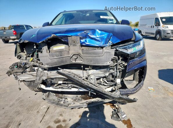 WA1FVAF10LD002307 2020 AUDI Q8 Blue Front view