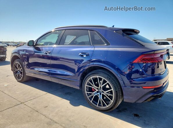WA1FVAF10LD002307 2020 AUDI Q8 Blue Rear left