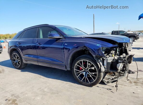 WA1FVAF10LD002307 2020 AUDI Q8 Blue Front right