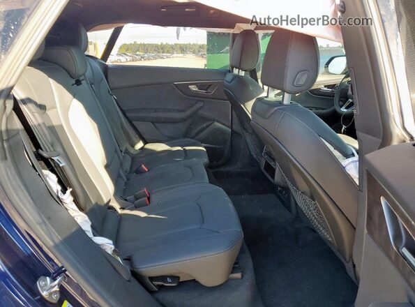 WA1FVBF12PD051990 2023 AUDI Q8 Blue Սալոնի հետևի տեսք