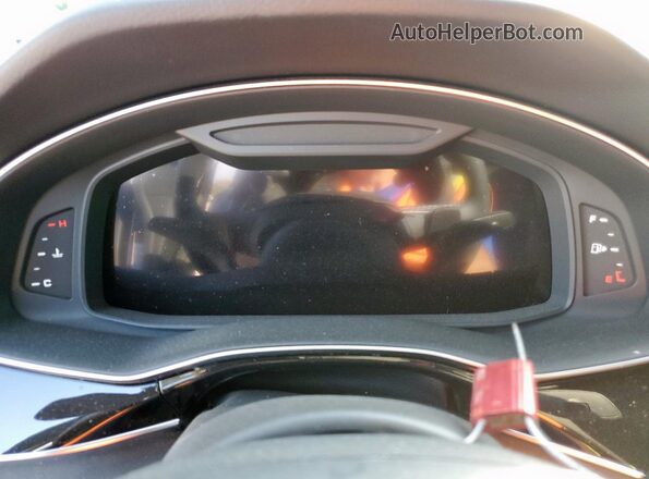 WA1FVBF12PD051990 2023 AUDI Q8 Blue Սարքավորումների վահանակի տեսք