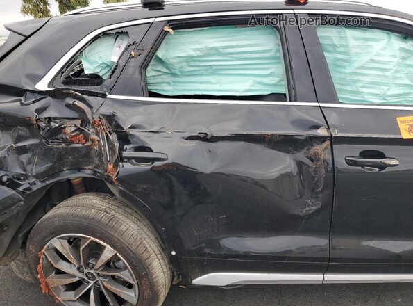 WA1GAAFY3N2002264 2022 AUDI Q5 Black Rear seats view