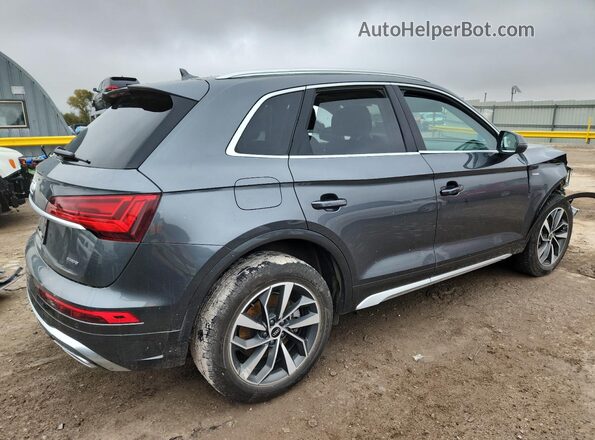 WA1GAAFY4R2034775 2024 AUDI Q5 Gray Задня права чверть