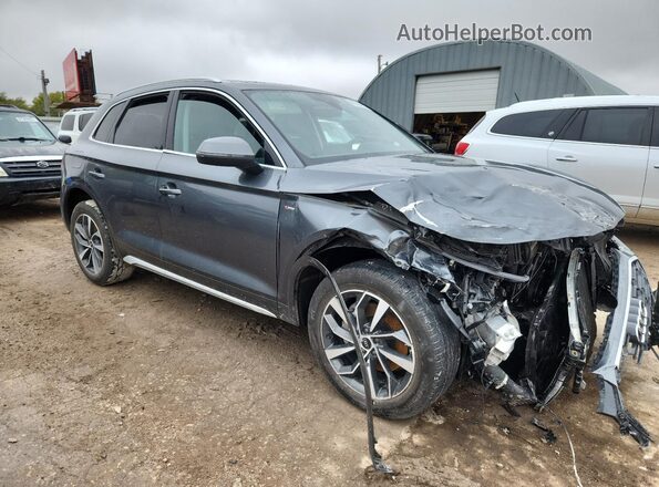 WA1GAAFY4R2034775 2024 AUDI Q5 Gray Передня права чверть
