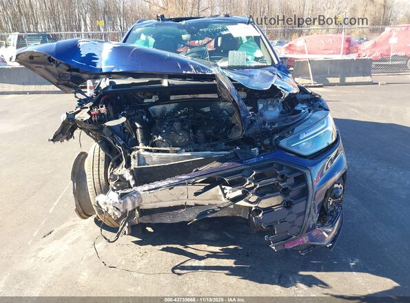 WA1GAAFY5S2012189 2025 AUDI Q5 Blue Widok wnętrza z tyłu