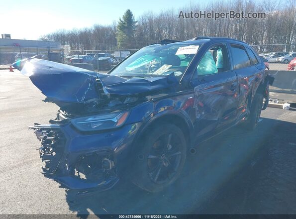 WA1GAAFY5S2012189 2025 AUDI Q5 Blue Przód lewy
