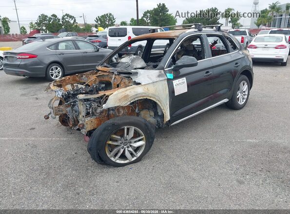WA1GAAFY8P2056730 2023 AUDI Q5 Черный Передняя левая четверть