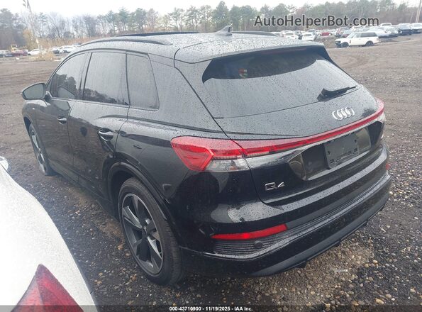 WA1KUBFZ2RP063694 2024 AUDI Q4 Black Հետևի ձախ