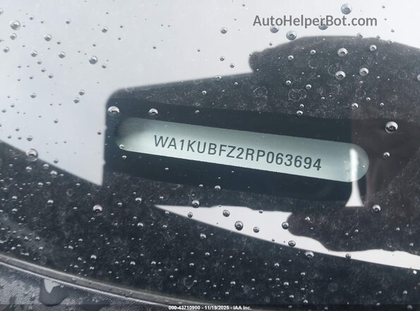 WA1KUBFZ2RP063694 2024 AUDI Q4 Black 