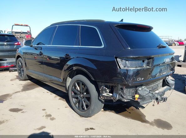WA1LAAF7XHD018833 2017 AUDI Q7 Black Դիմացի տեսք