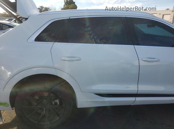 WA1LAAGE9KB023862 2019 AUDI E-TRON White უკანა სალონის ხედი