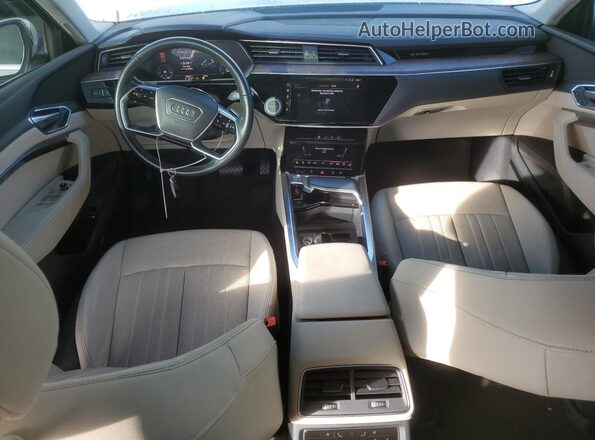 WA1LAAGE9KB023862 2019 AUDI E-TRON White წინა პანელის ხედი