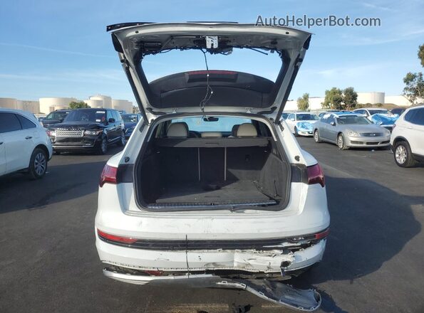 WA1LAAGE9KB023862 2019 AUDI E-TRON White უკანა ხედი