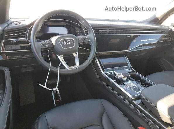 WA1LCBF75SD005060 2025 AUDI Q7 White Widok deski rozdzielczej