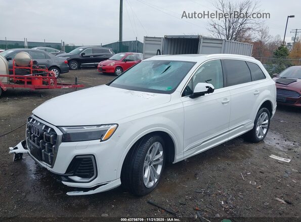 WA1LCBF7XSD001327 2025 AUDI Q7 White Front left