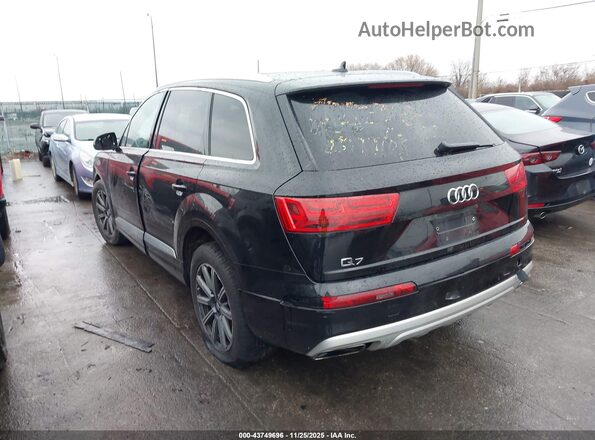 WA1LHAF78KD019014 2019 AUDI Q7 Black Trasero izquierdo