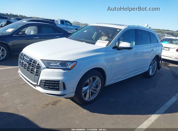 WA1LJAF70MD035019 2021 AUDI Q7 White Передня ліва чверть
