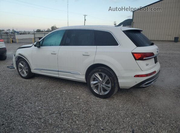 WA1LJAF73MD000135 2021 AUDI Q7 White Trasero izquierdo