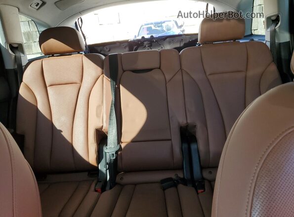 WA1LJAF79MD037433 2021 AUDI Q7 Black უკანა სავარძლების ხედი