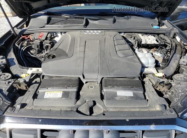 WA1LJAF79MD037433 2021 AUDI Q7 Black ძრავის განყოფილების ხედი