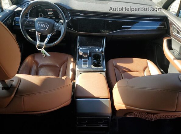 WA1LJBF70ND014503 2022 AUDI Q7 White Dashboard view
