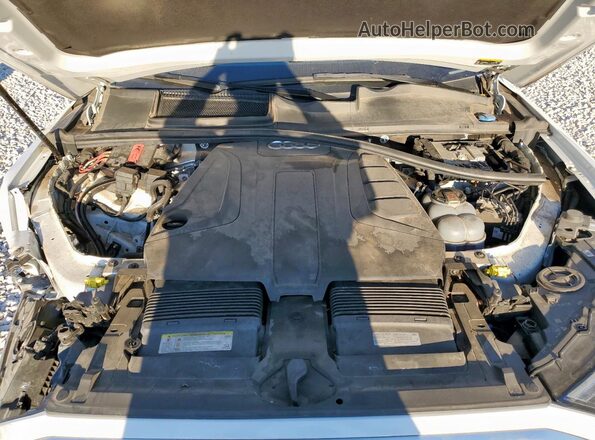 WA1LJBF75MD012227 2021 AUDI Q7 White Вид підкапотного простору