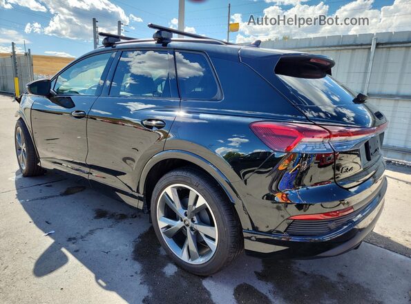 WA1LUBFZ4RP038025 2024 AUDI Q4 Black Задня ліва чверть