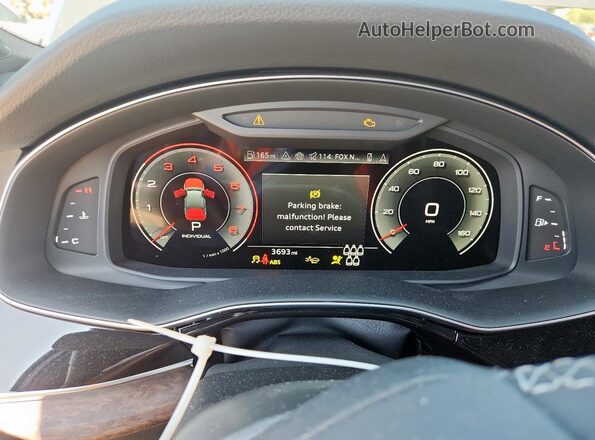 WA1LVBF79SD020784 2025 AUDI Q7 Серый Вид щитка приборов