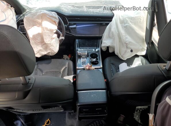 WA1LXAF75MD027920 2021 AUDI Q7 Black Առջևի վահանակի տեսք